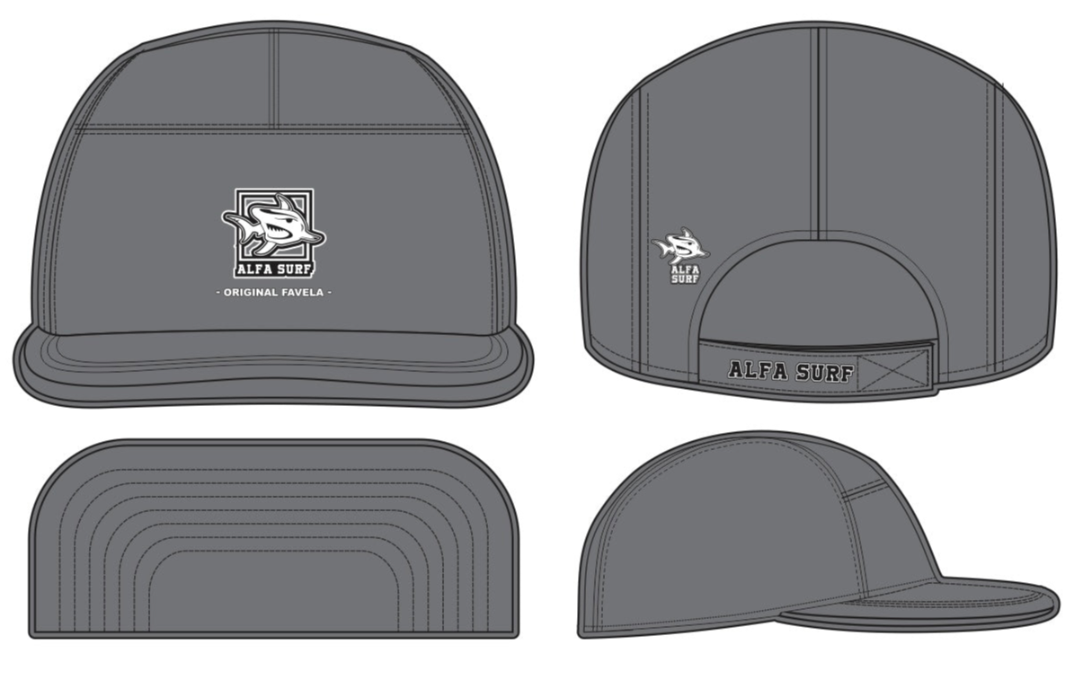 BONÉ ALFA 5 PANEL