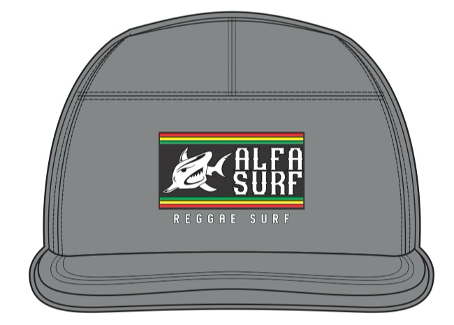 Bone Alfa Surf cinza reggae