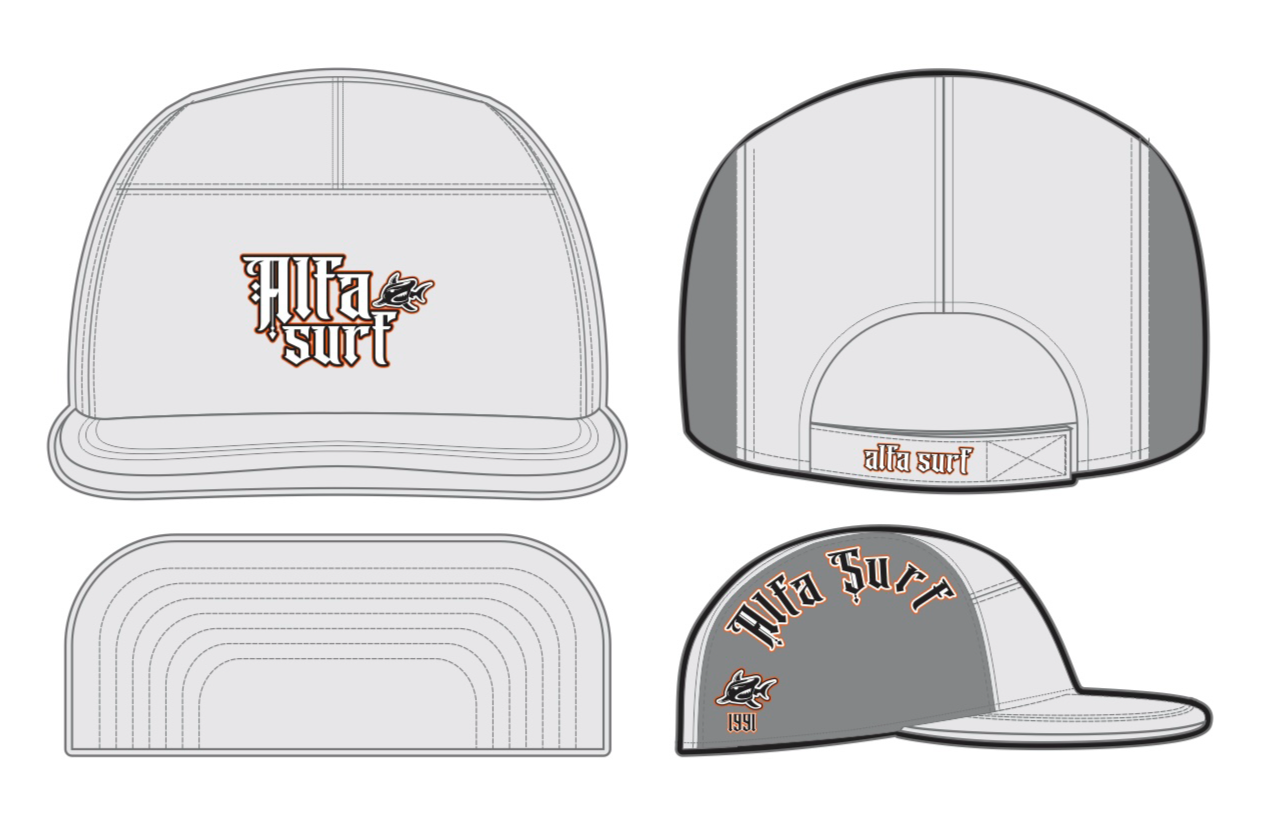 BONÉ ALFA 5 PANEL