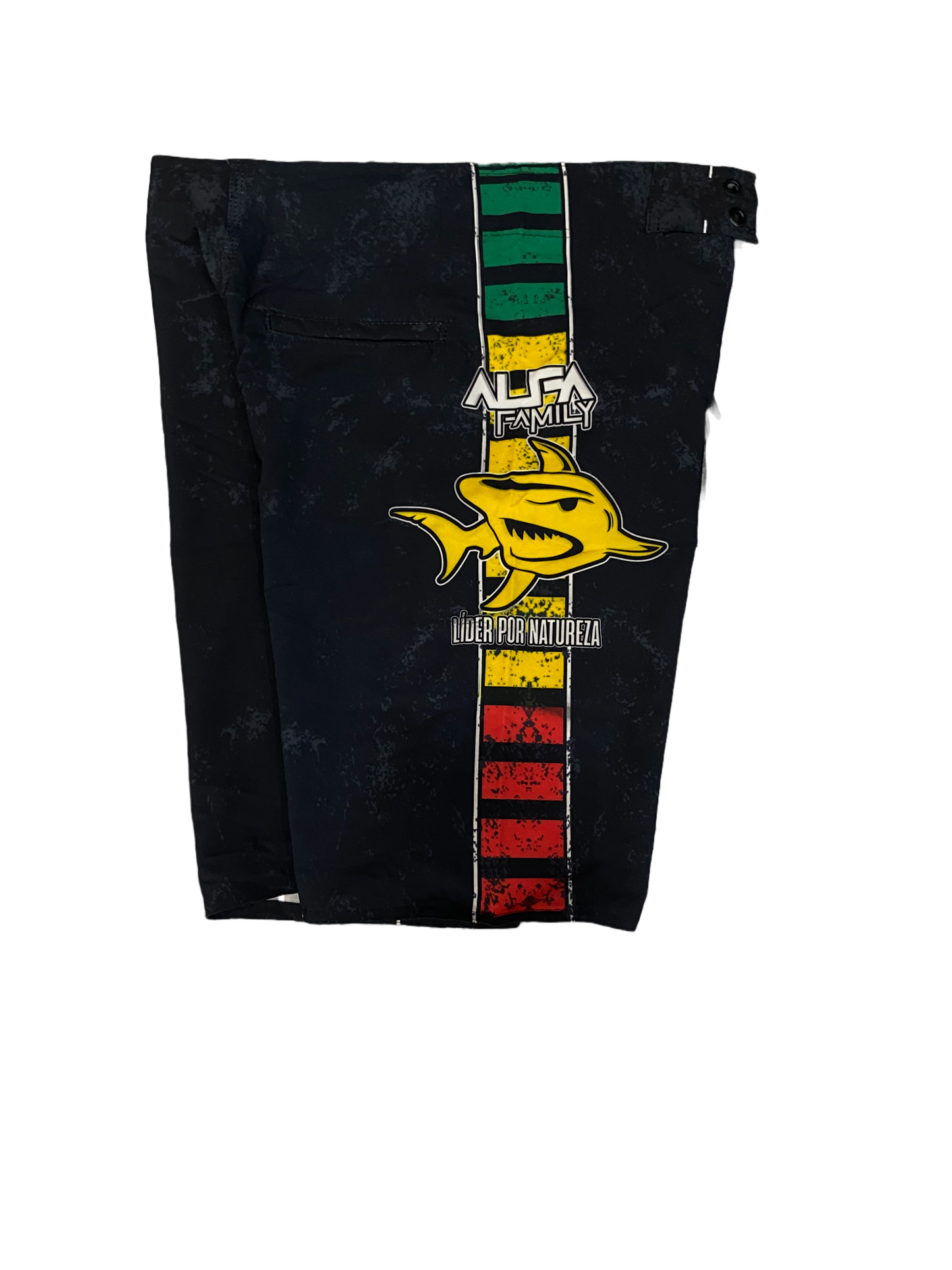 Bermuda Tactel Alfa Surf "REGGAE STRIPES"