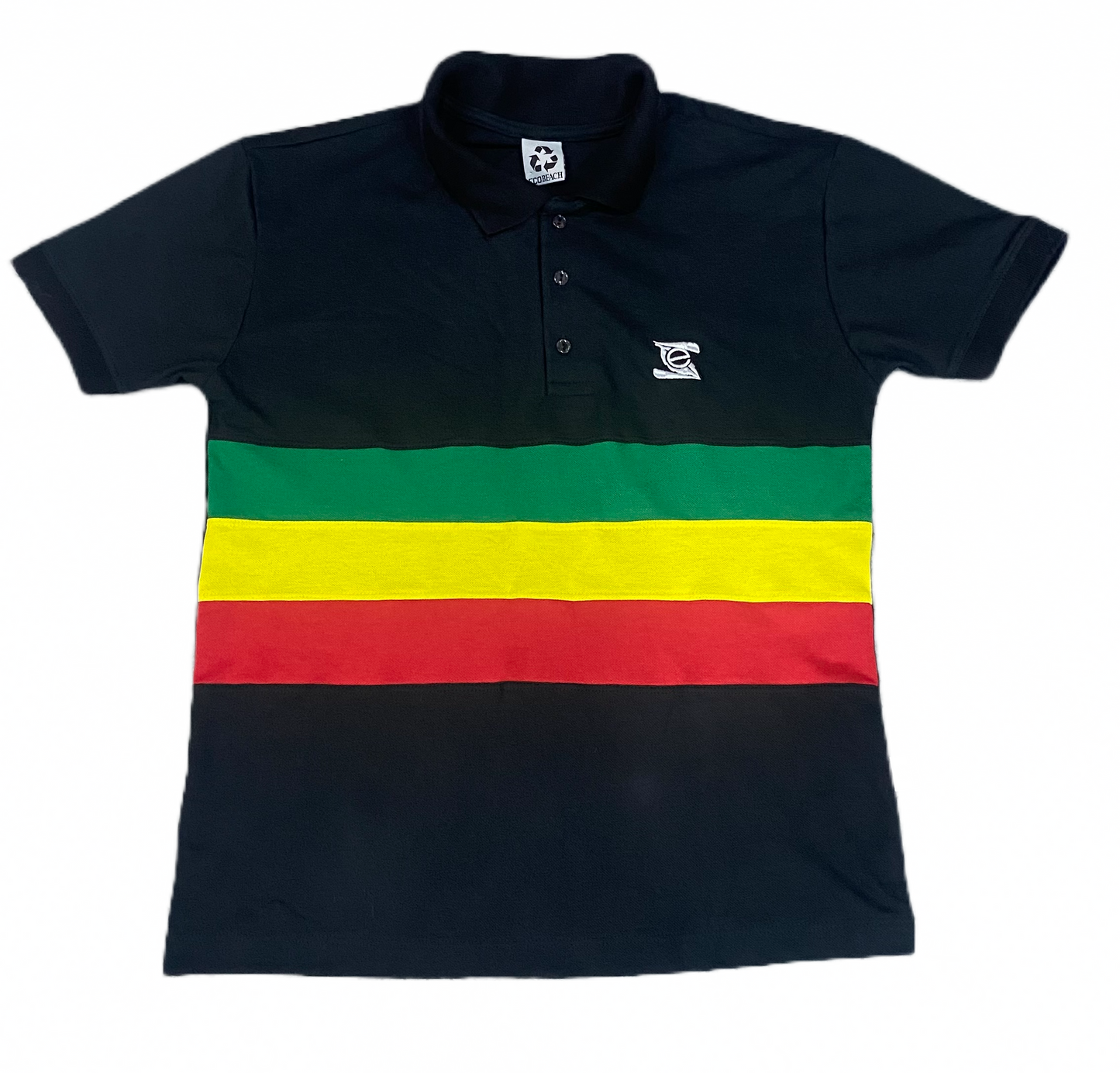 Camisa Polo Barão "reggae" Preta