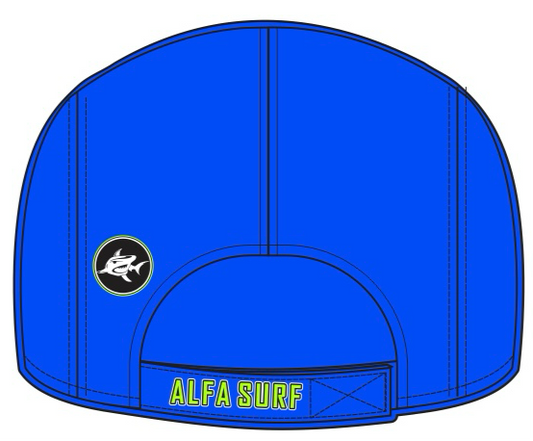 BONÉ ALFA 5 PANEL azul