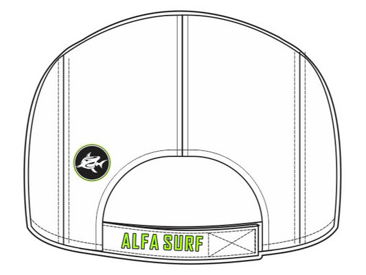 Bone Alfa  Surf Branco